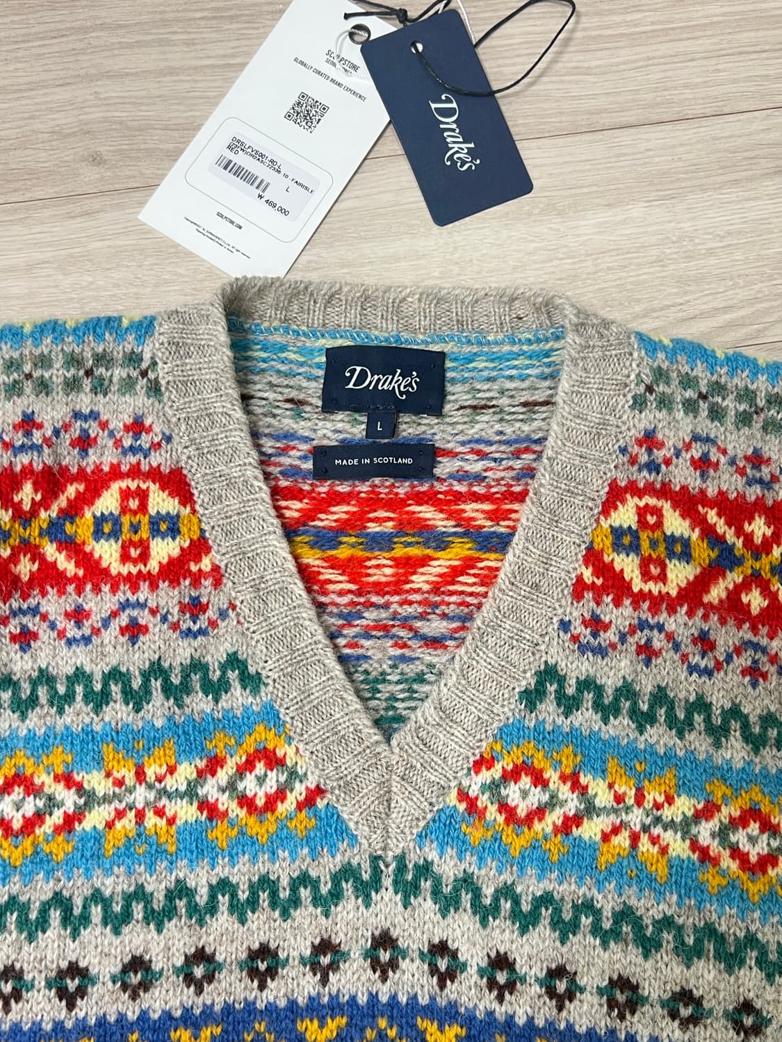 드레익스 / 페어아일 베스트 / L 상품이미지4