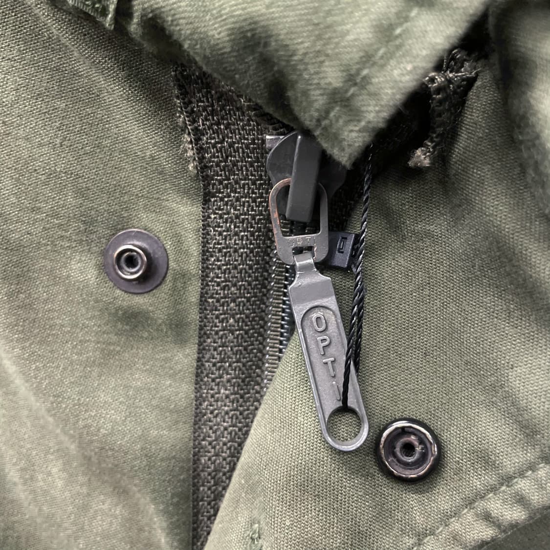 70s M-65 필드 자켓 오리지널 밀리터리 야상 자켓 N352 상품이미지4