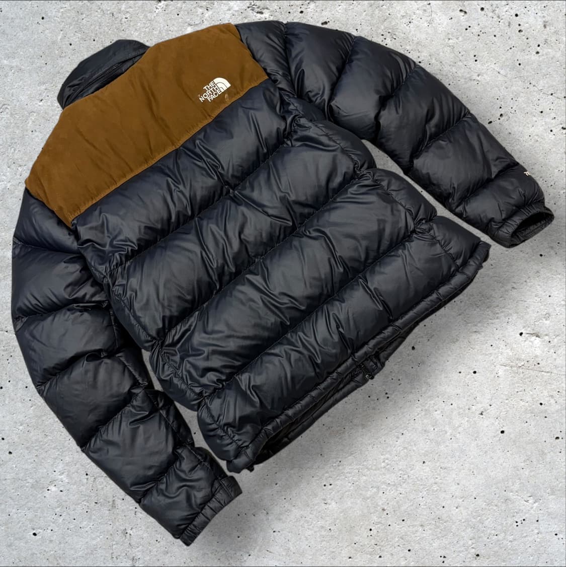 [90] 노스페이스 화이트라벨 700 LTD 블랙/브라운 패딩 B899 상품이미지2