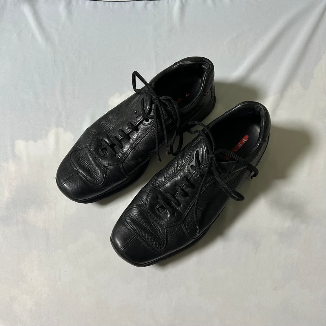 Prada sports semi square toe sneakers 상품이미지1