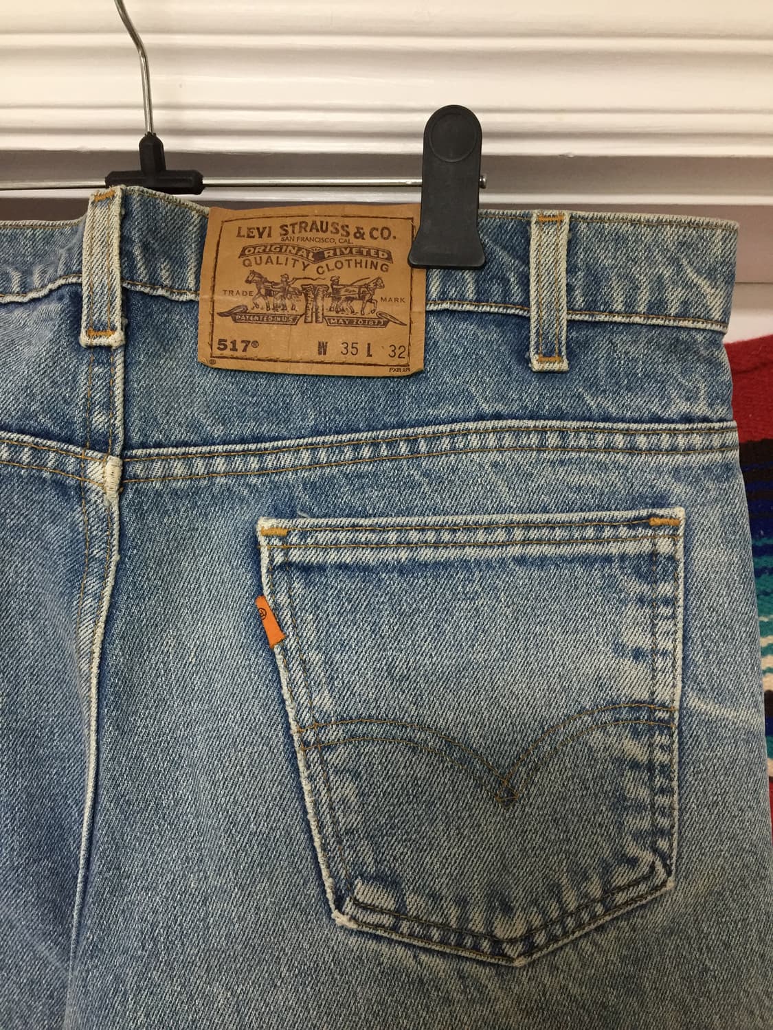 80‘s 리바이스 517 굿페이딩 굿사이즈 상품이미지7