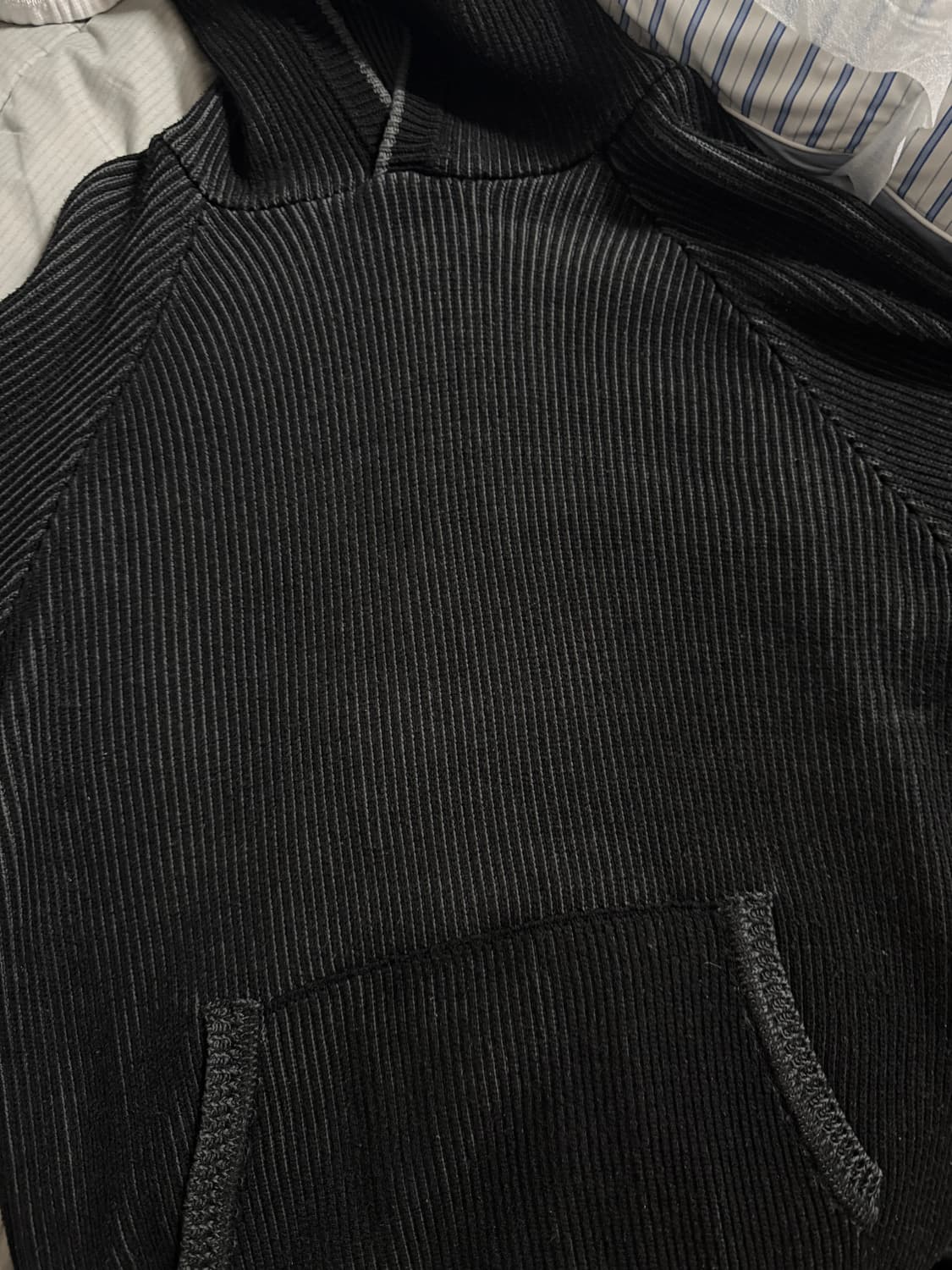 산산기어 니트 후드 상품이미지1