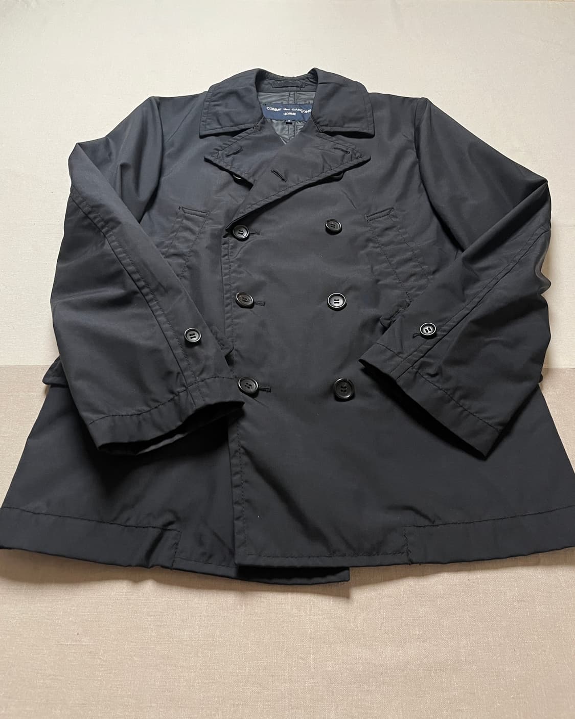 꼼데가르송 옴므 나일론 하프 더블코트 comme des garckns 상품이미지4