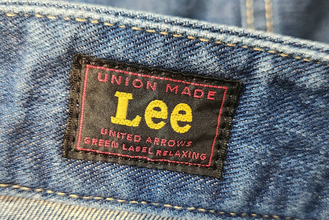 26-27)일본판 LEE x 유나이티드 애로우즈 랩 데님 스커트 상품이미지8