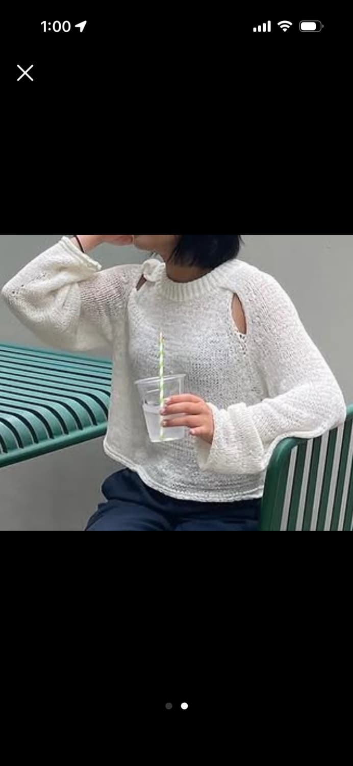 아이보리 니트  상품이미지1