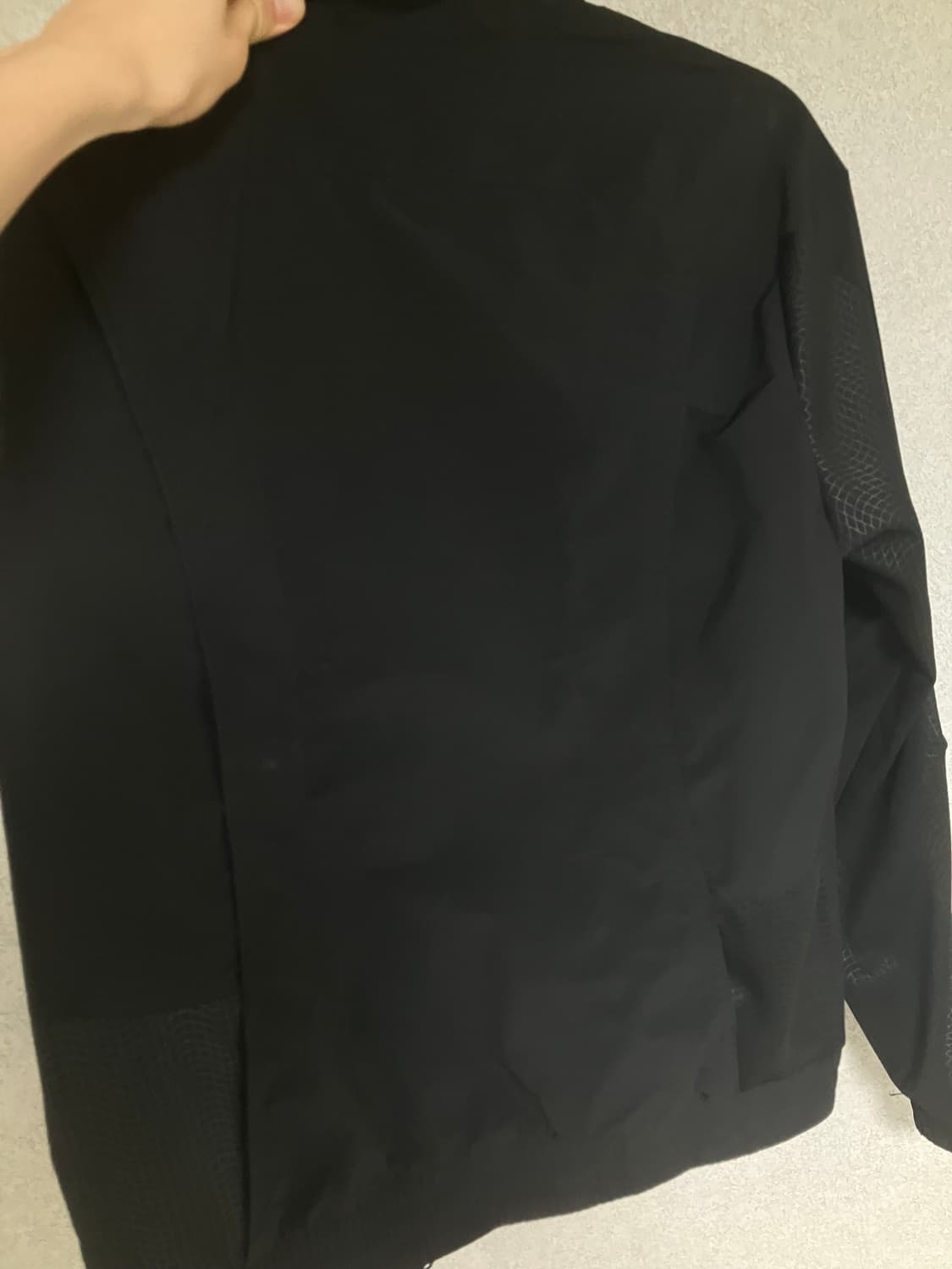 산산기어 트랙 자켓 블랙 - 25SS 1사이즈 상품이미지3