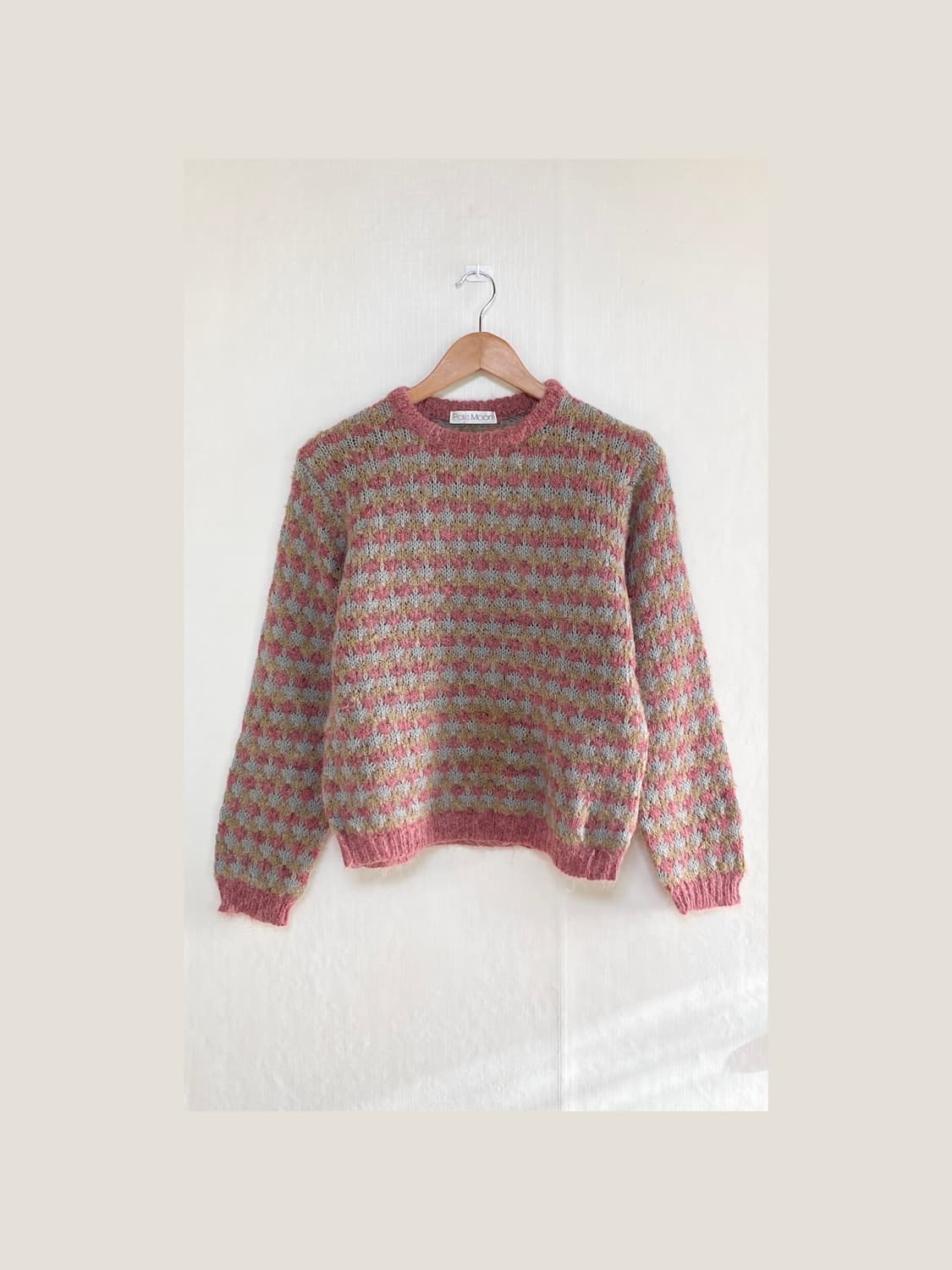 Pastel Multi-Color Cozy Wool Blend Vinta 상품이미지1