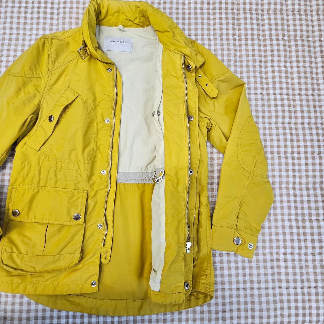 커스텀멜로우 야상 바람막이 자켓 남자100 상품이미지5