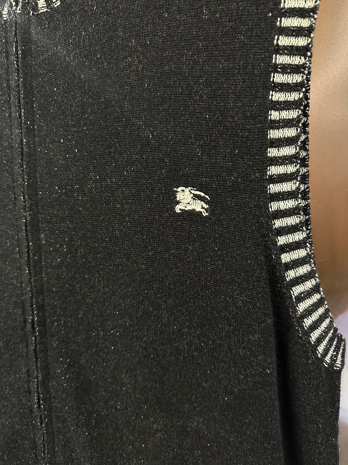 BURBERRY 버버리 차콜 니트집업 상품이미지2