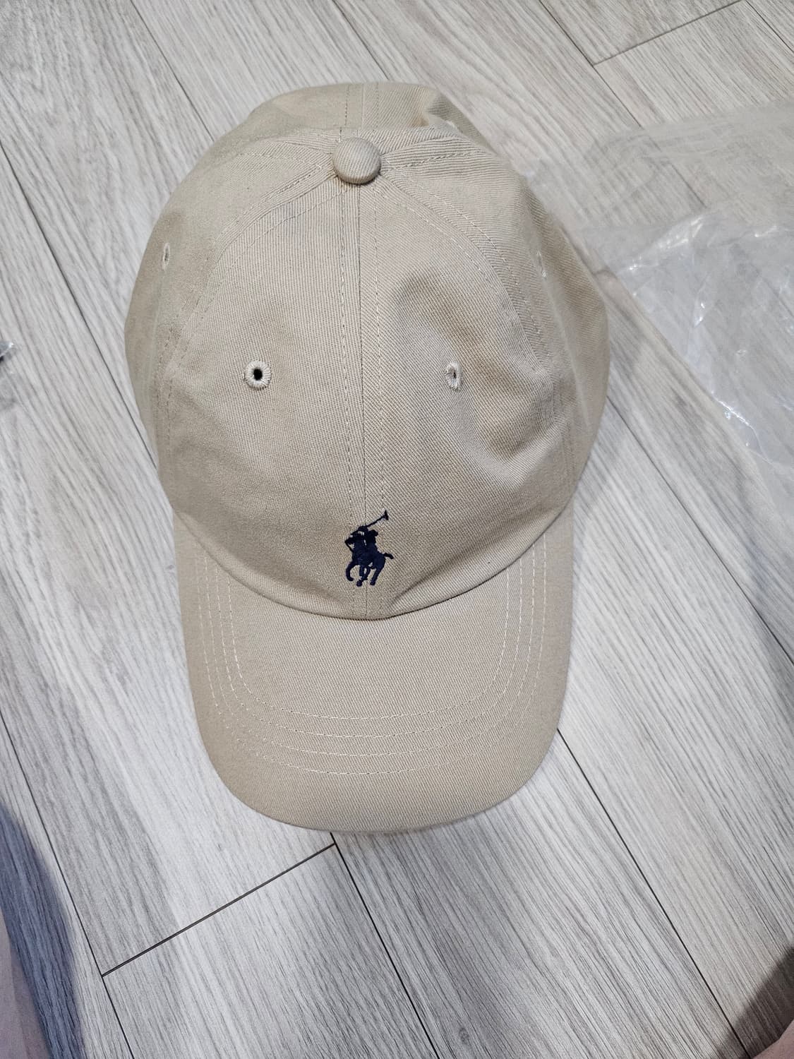 폴로 랄프로렌 볼캡 베이지 상품이미지1