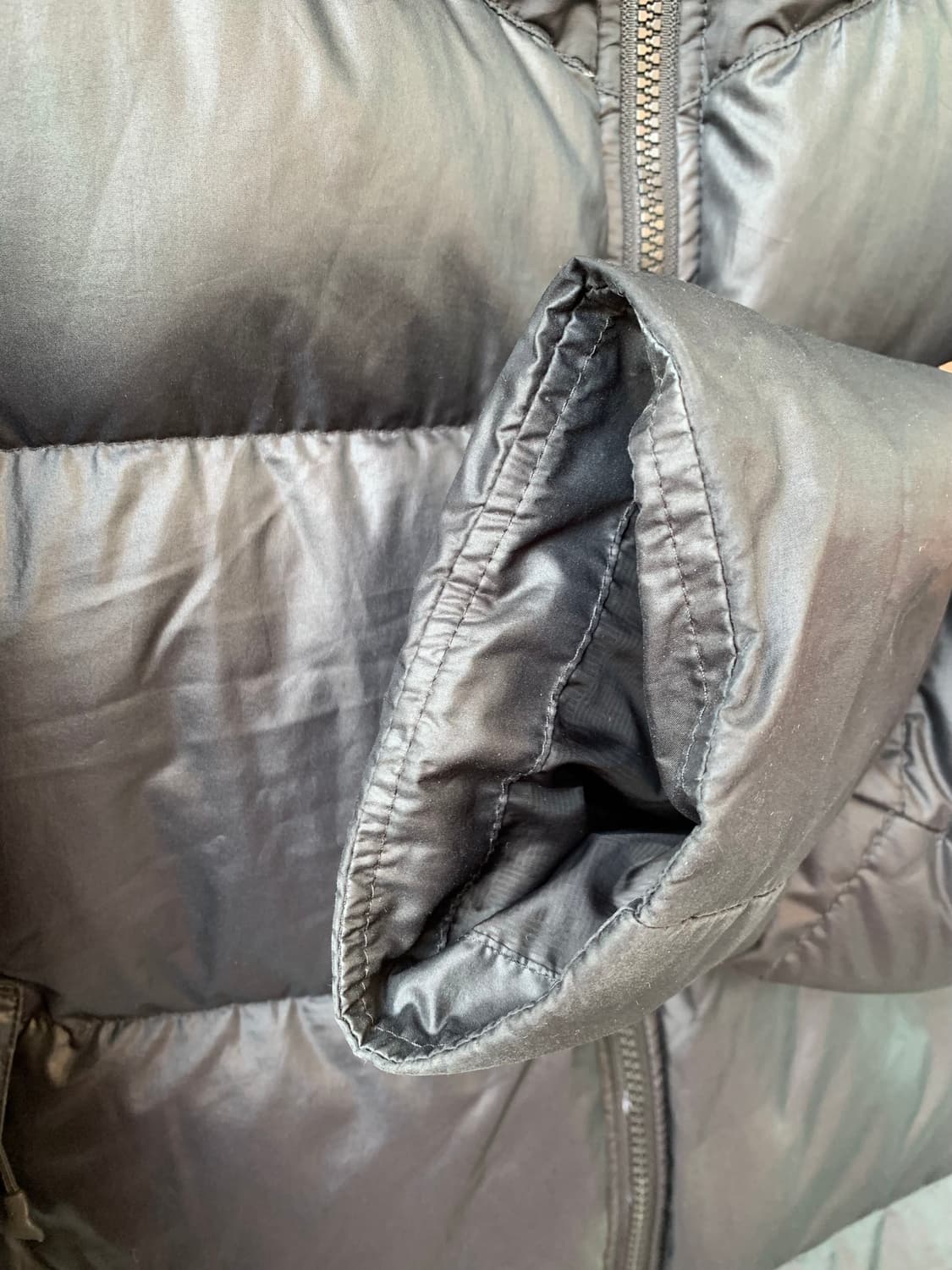 맨체스터 유나이티드 올블랙 다운 패딩 사이즈 95 상품이미지7