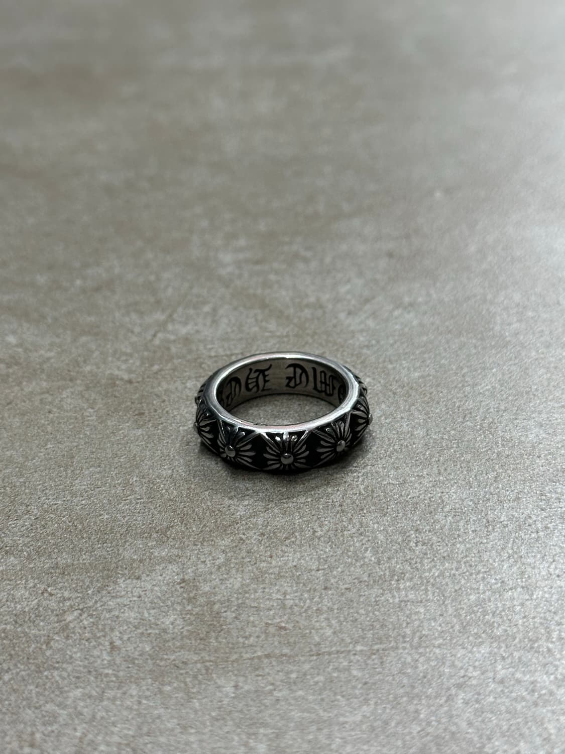 Chrome flame - 크롬 불꽃 반지 상품이미지1