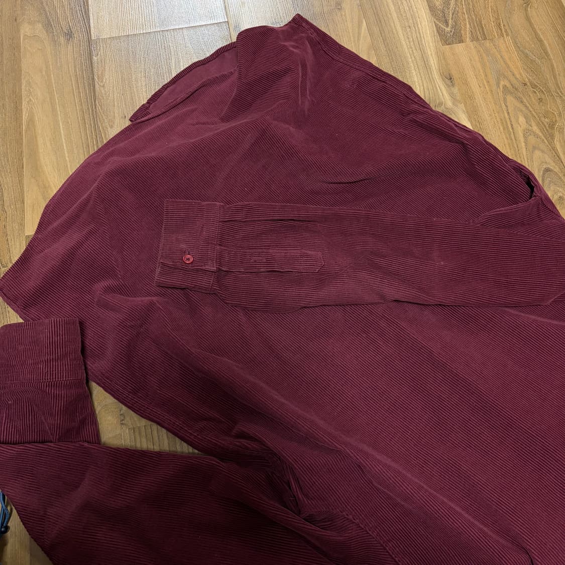 브라운브레스 코듀로이 셔츠 L 버건디 상품이미지3