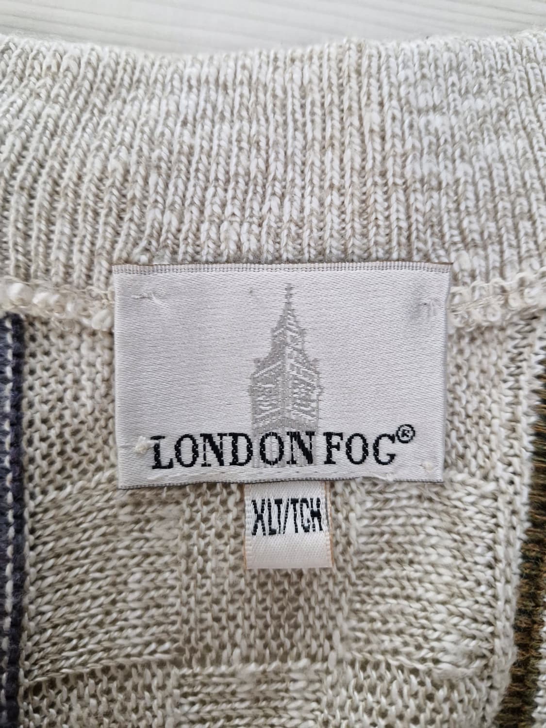 LONDON FOG 런던포그 90's 케이블 가디건(XL) 상품이미지6