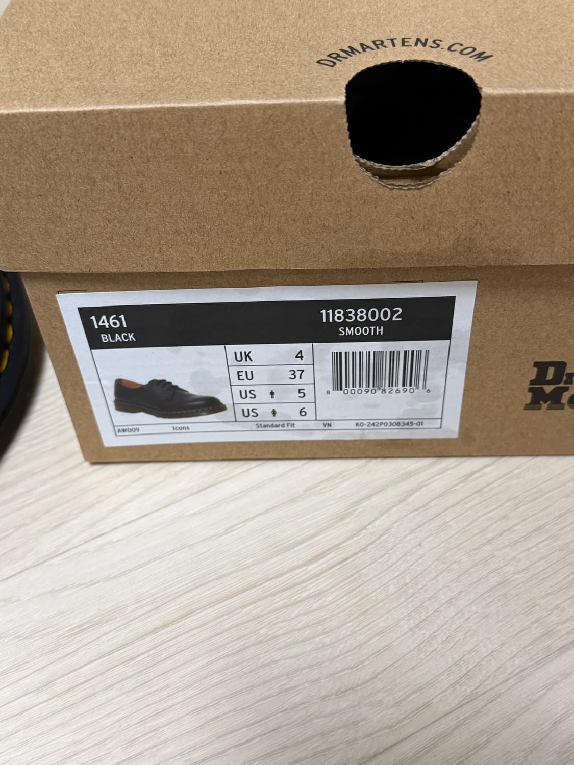 닥터마틴 1461 스무스 230 UK4 상품이미지6