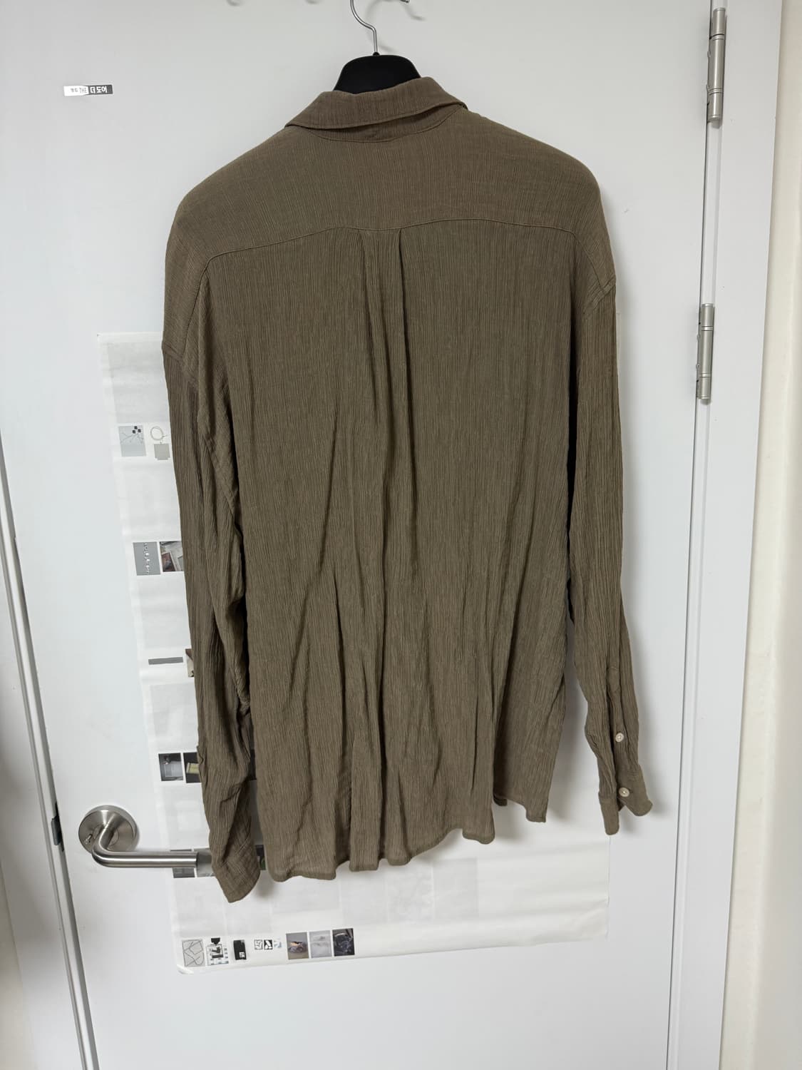 아워레가시 체스트포켓 플리츠셔츠 상품이미지2