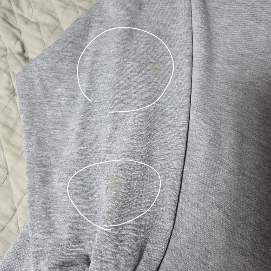 [L] 90s 러셀 애슬레틱 후드집업 라이트 그레이 ver. 뉴지퍼헤드 상품이미지6