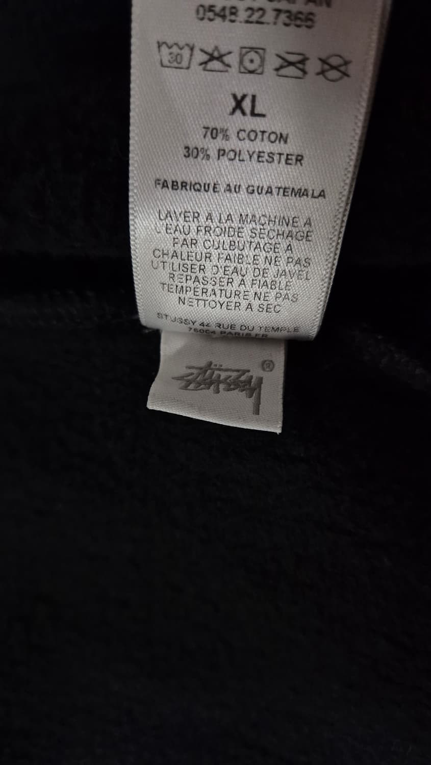 스투시 스콜피온 후드집업 블랙 XL(미착용상품) 상품이미지6