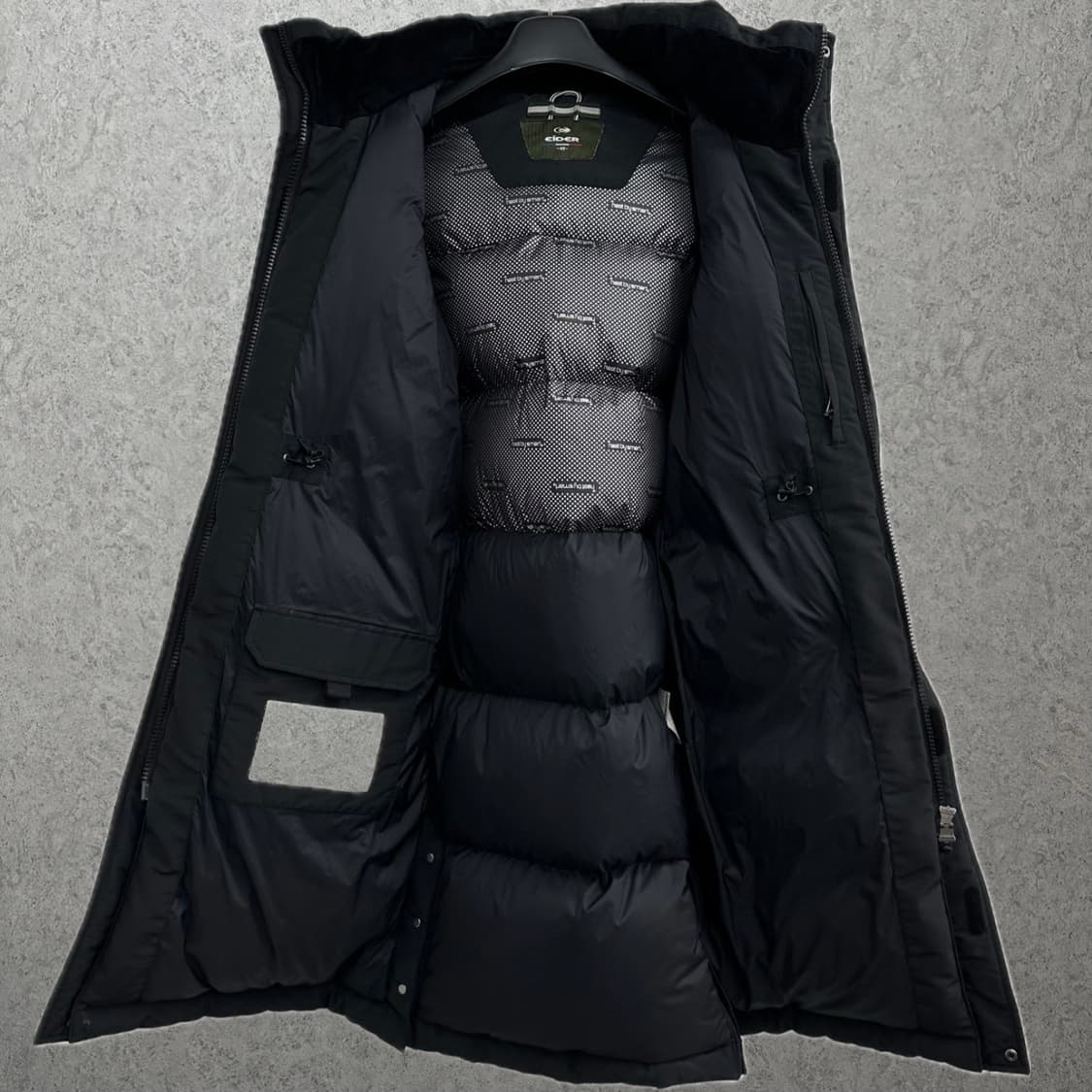 90 아이더 타이탄 여자 덕다운 롱패딩 상품이미지3