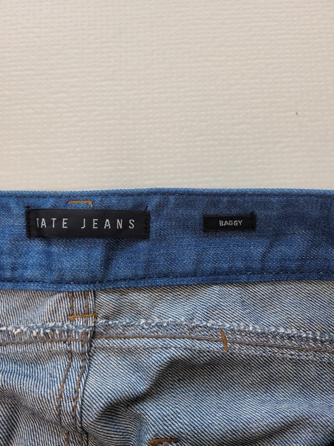 테이트 TATE 남자 엠보 청바지 32 오션블루 상품이미지6