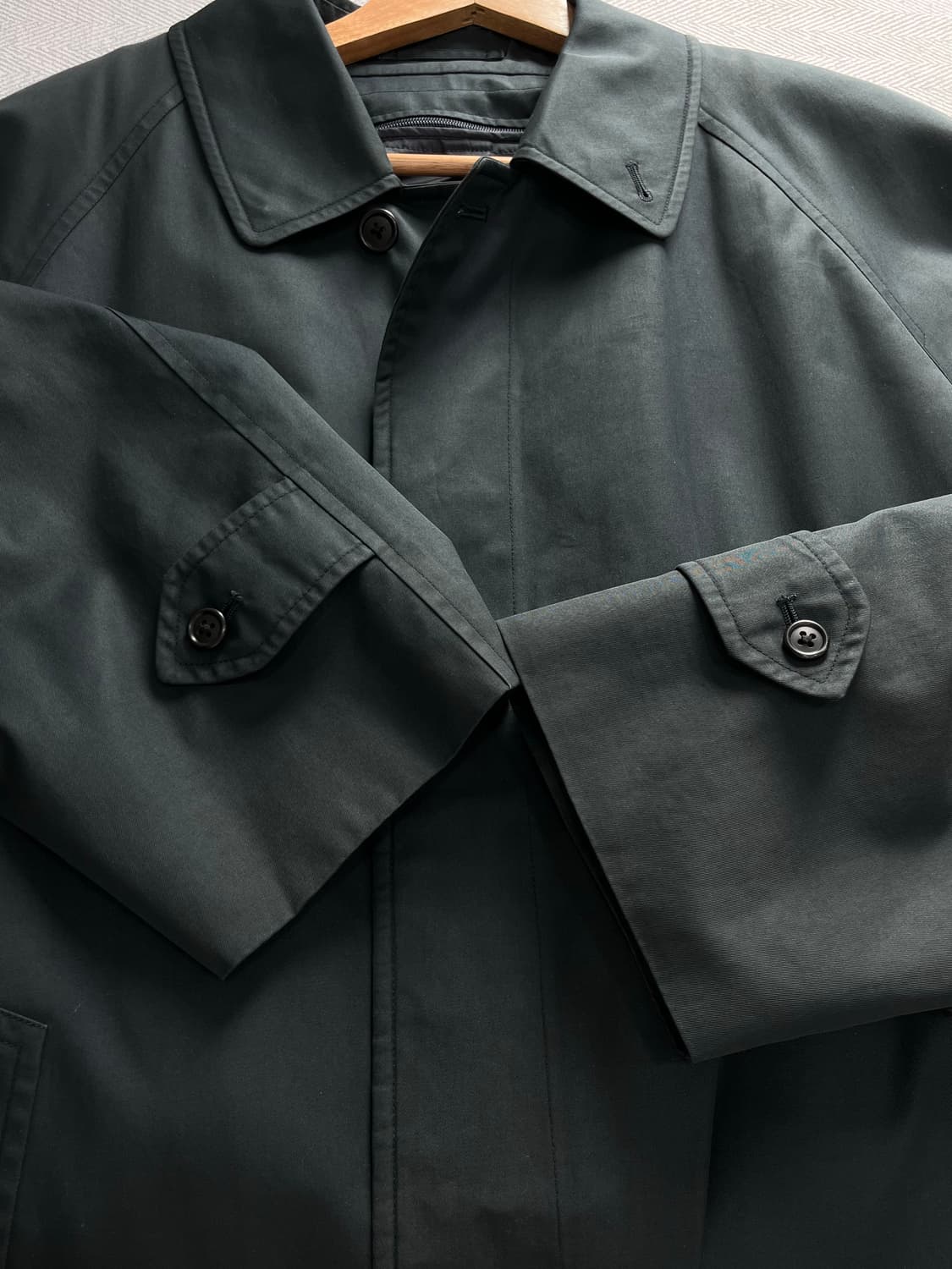 버버리 내피 탈착형 네이비 트렌치 코트 100 상품이미지5