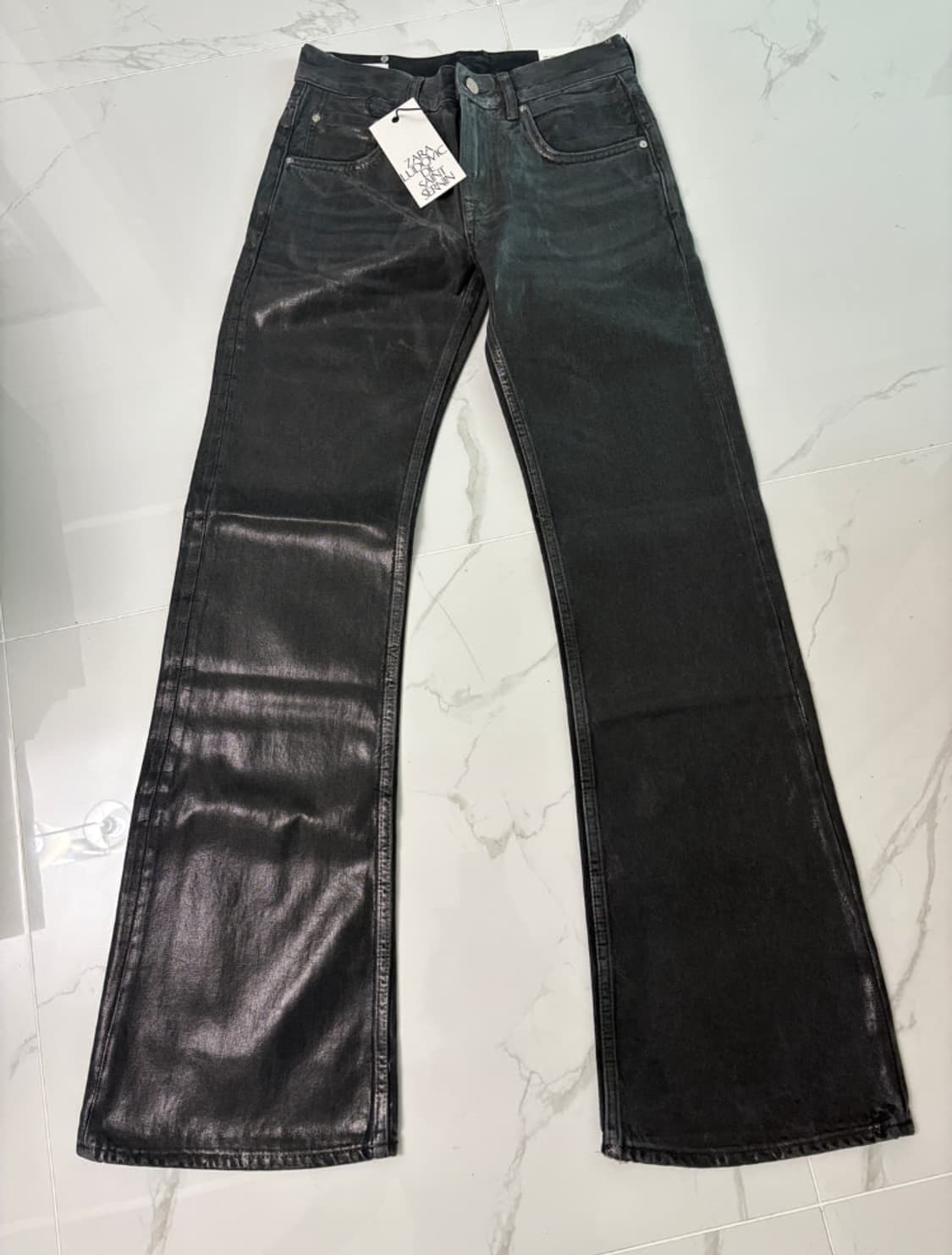 ZARA X LUDOVIC DE SAINT SERNIN 왁스 코팅 진 상품이미지2