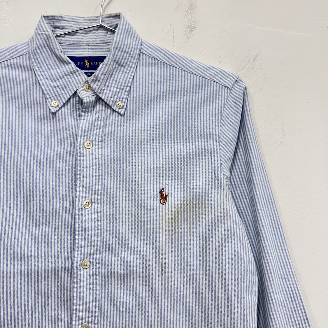 폴로 랄프로렌 클래식 스몰포니 스트라이프 셔츠 상품이미지1