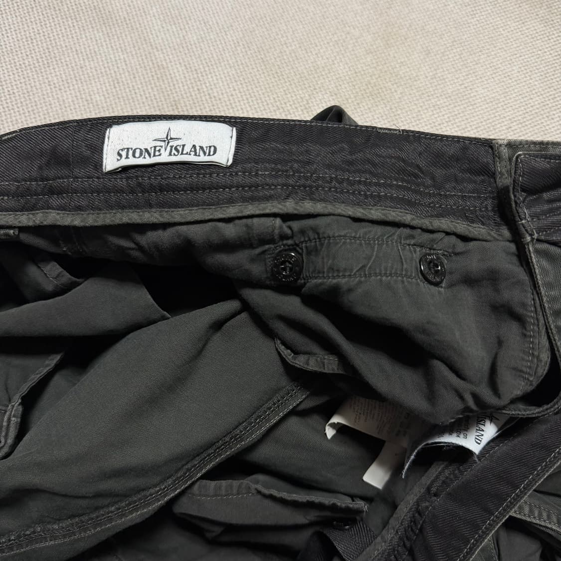 스톤아일랜드 코튼 카고팬츠 (정품) 상품이미지4