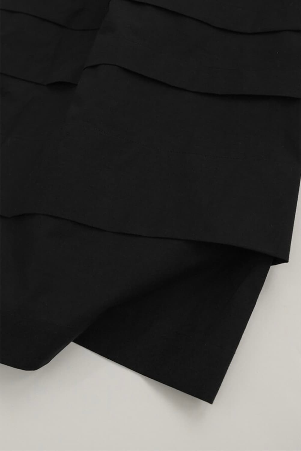 낫띵리튼 Toui layered skirt (Black) 상품이미지2