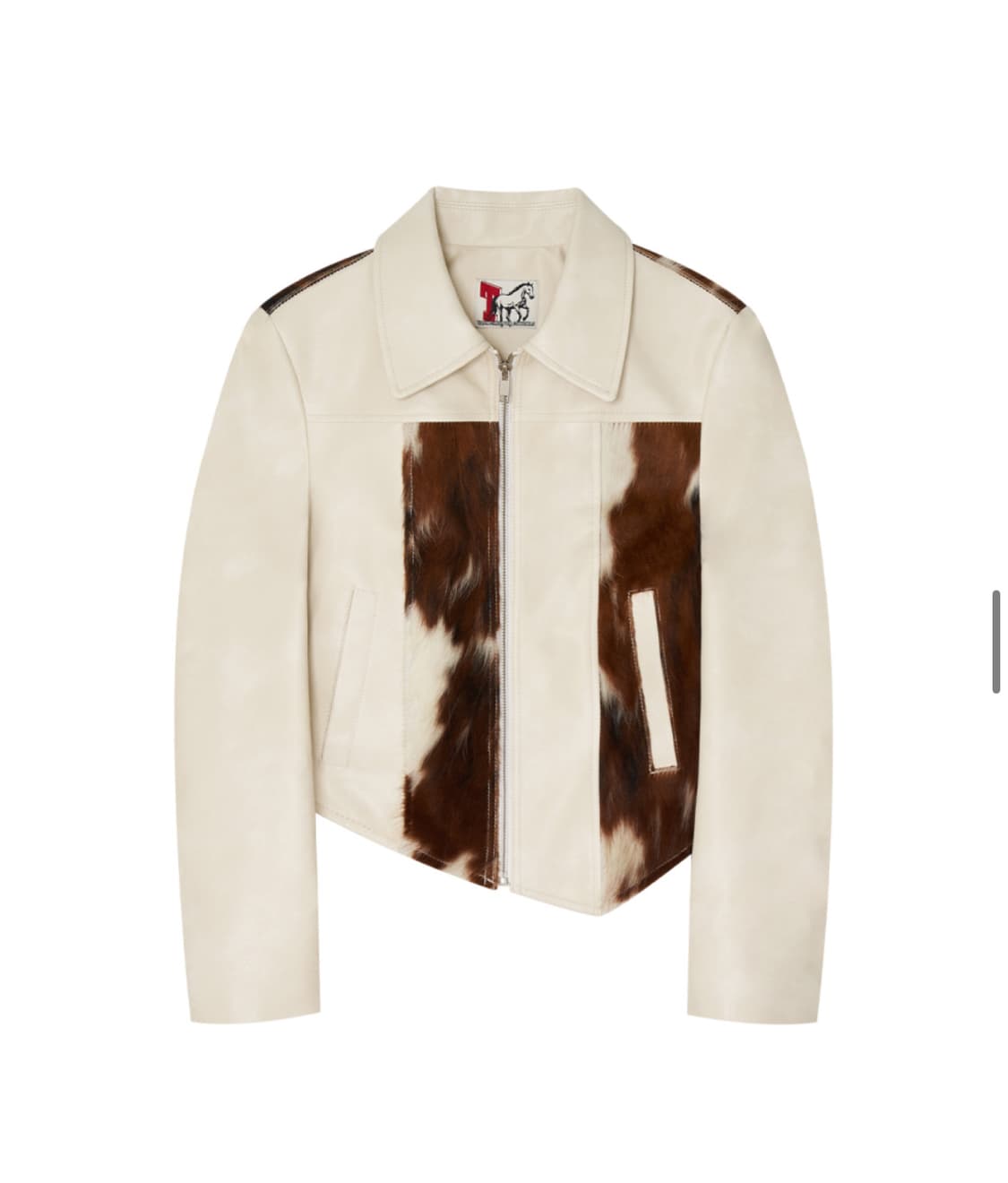 투머치택스 헤어리 레더 자켓 (m) 상품이미지3