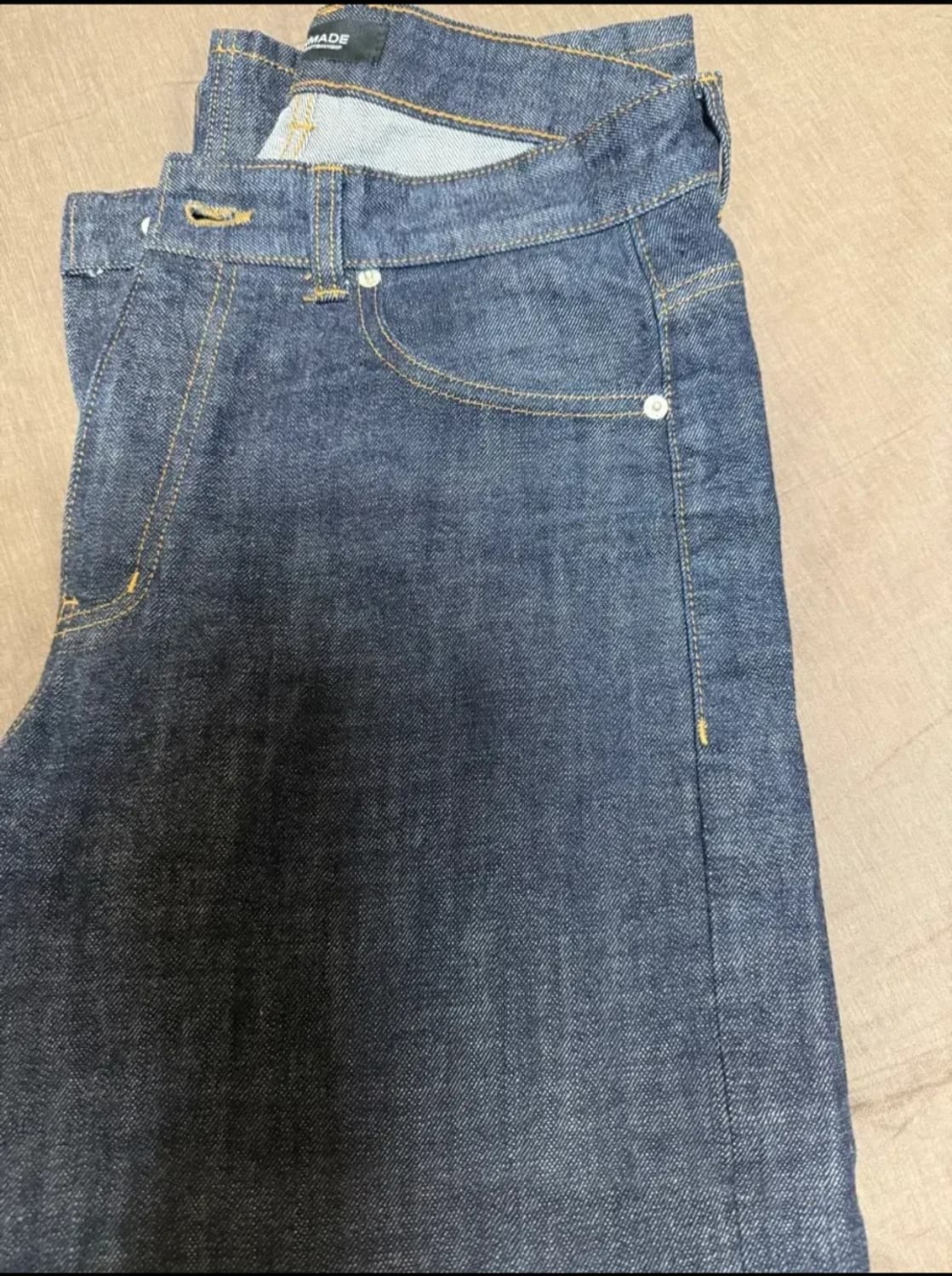 덴메이드 와이드 생지 데님 (M) 상품이미지3