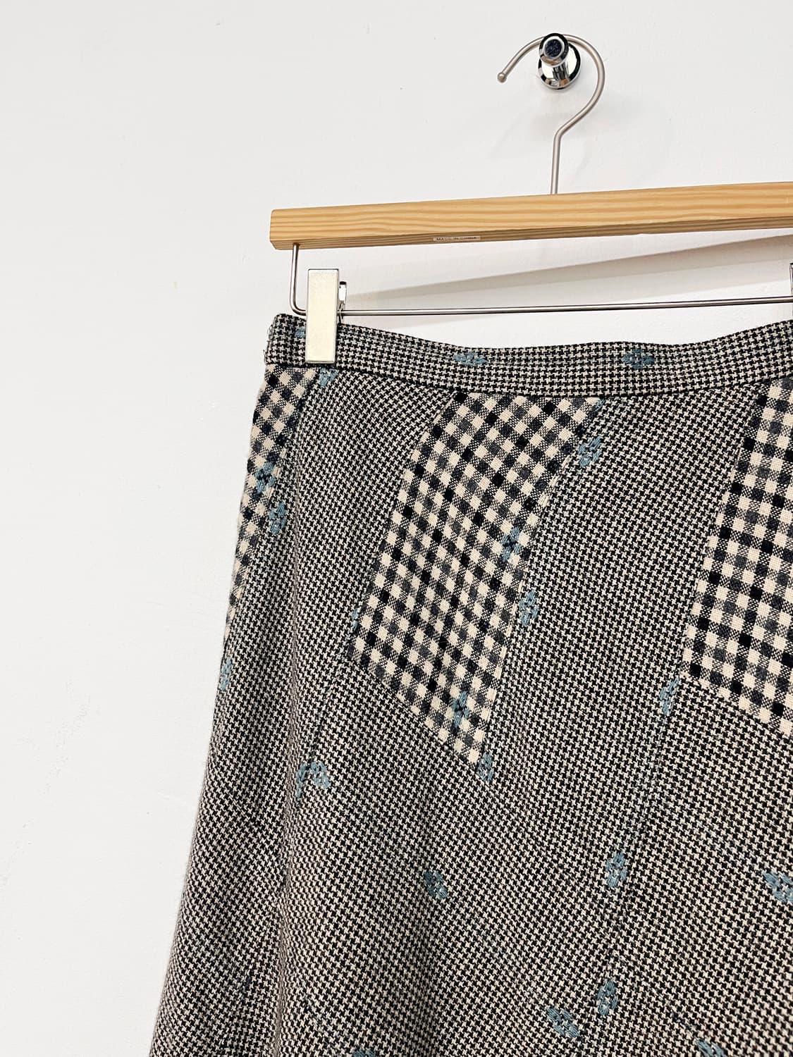  VARENTS BIS 체크 플라워 스커트 상품이미지6