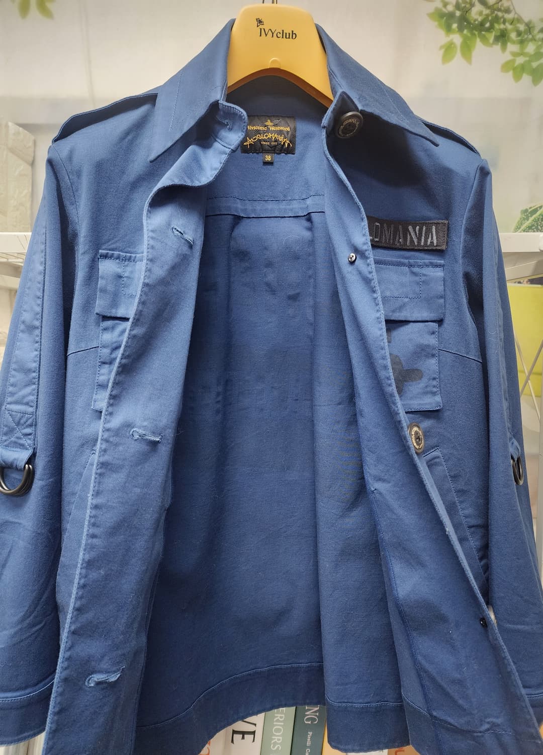 비비안웨스트우드 셔츠형 여성자켓 55~슬림66 밀리터리 코튼자켓 WM06 상품이미지5