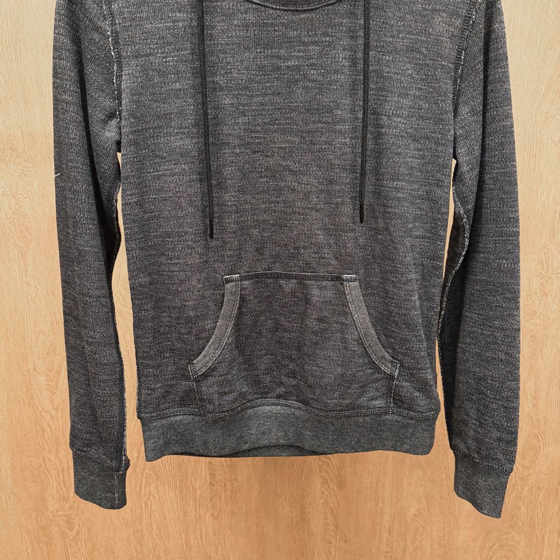 알렉산더왕 후드 스웨트 셔츠 캥거루 포켓 디테일 레귤러핏 블랙 상품이미지5