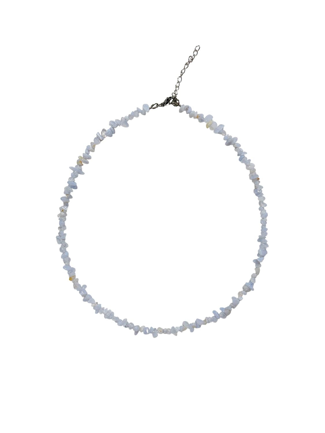 Sky blue pebble necklace  상품이미지1