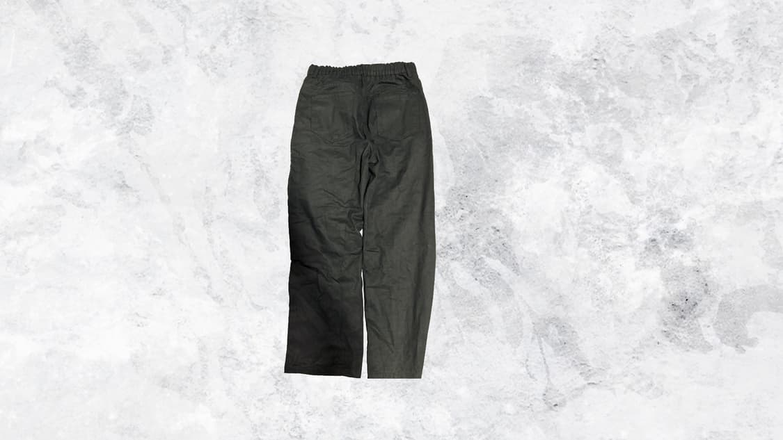 블랙 코튼팬츠 판매 상품이미지2