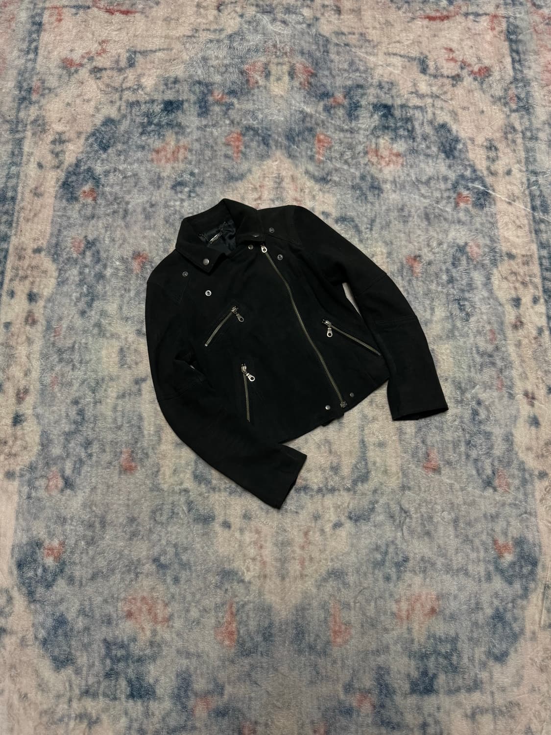 Abahouse goat skin crop rider jacket 상품이미지1