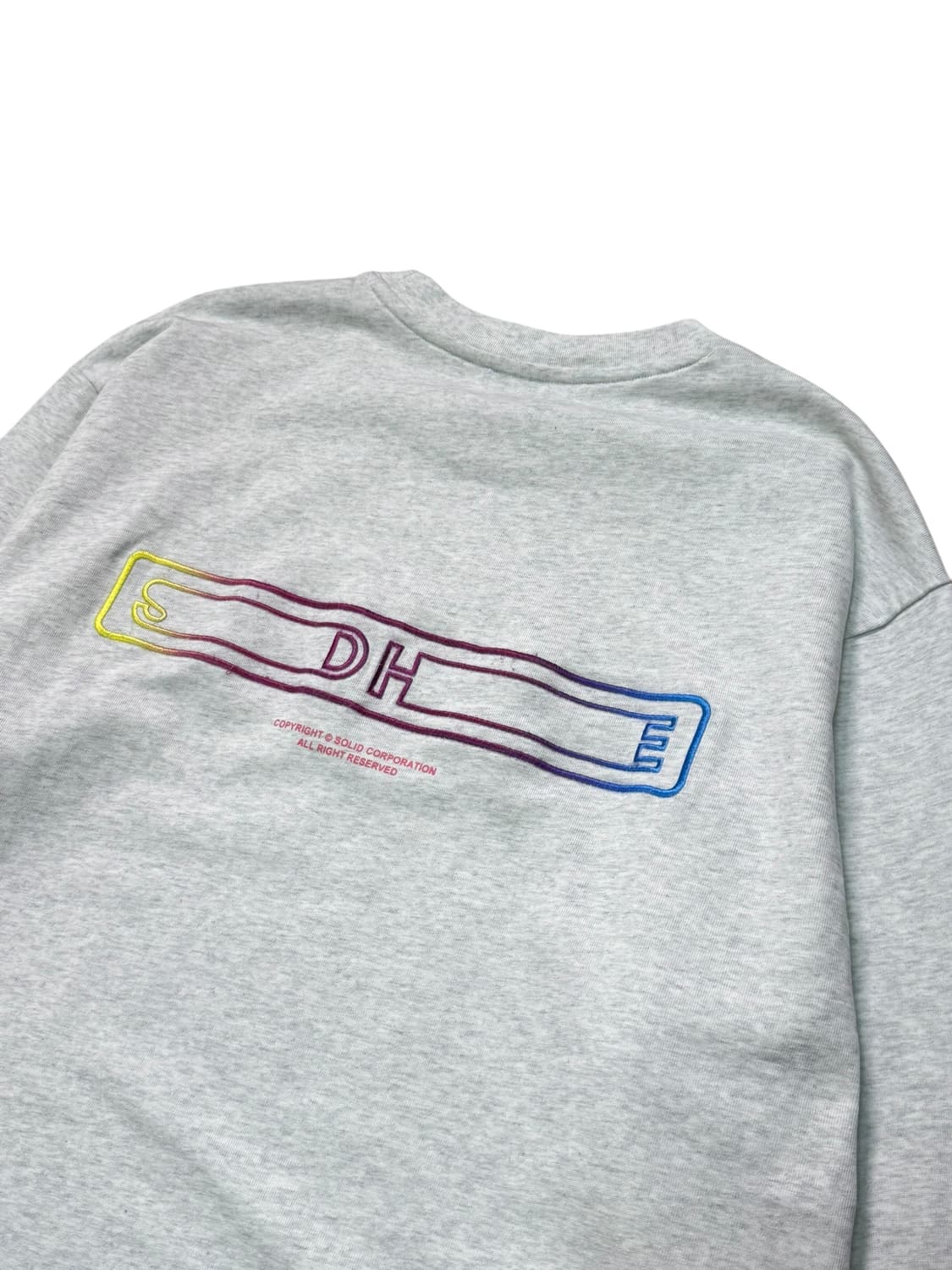Solid Homme 솔리드옴므 백로고 롱슬리브 23SS 상품이미지2