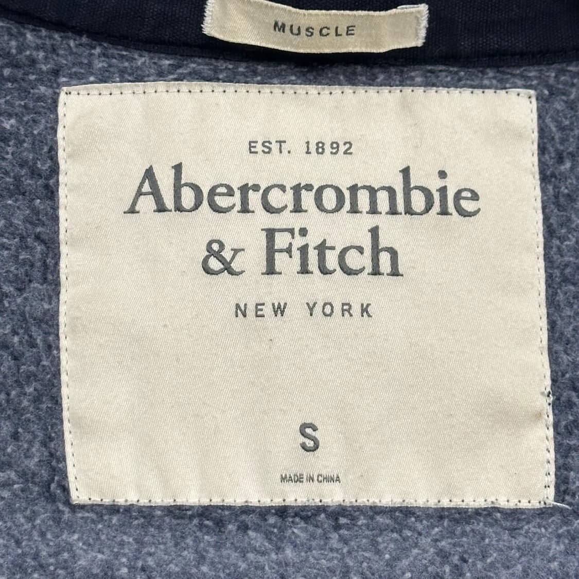 아베크롬비 A&F 피치 사이드 라인 후드집업 (S) 상품이미지5