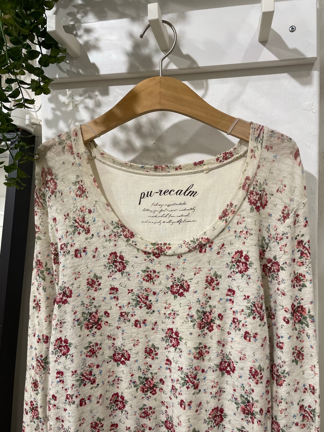 flower long sleeve knit 상품이미지7