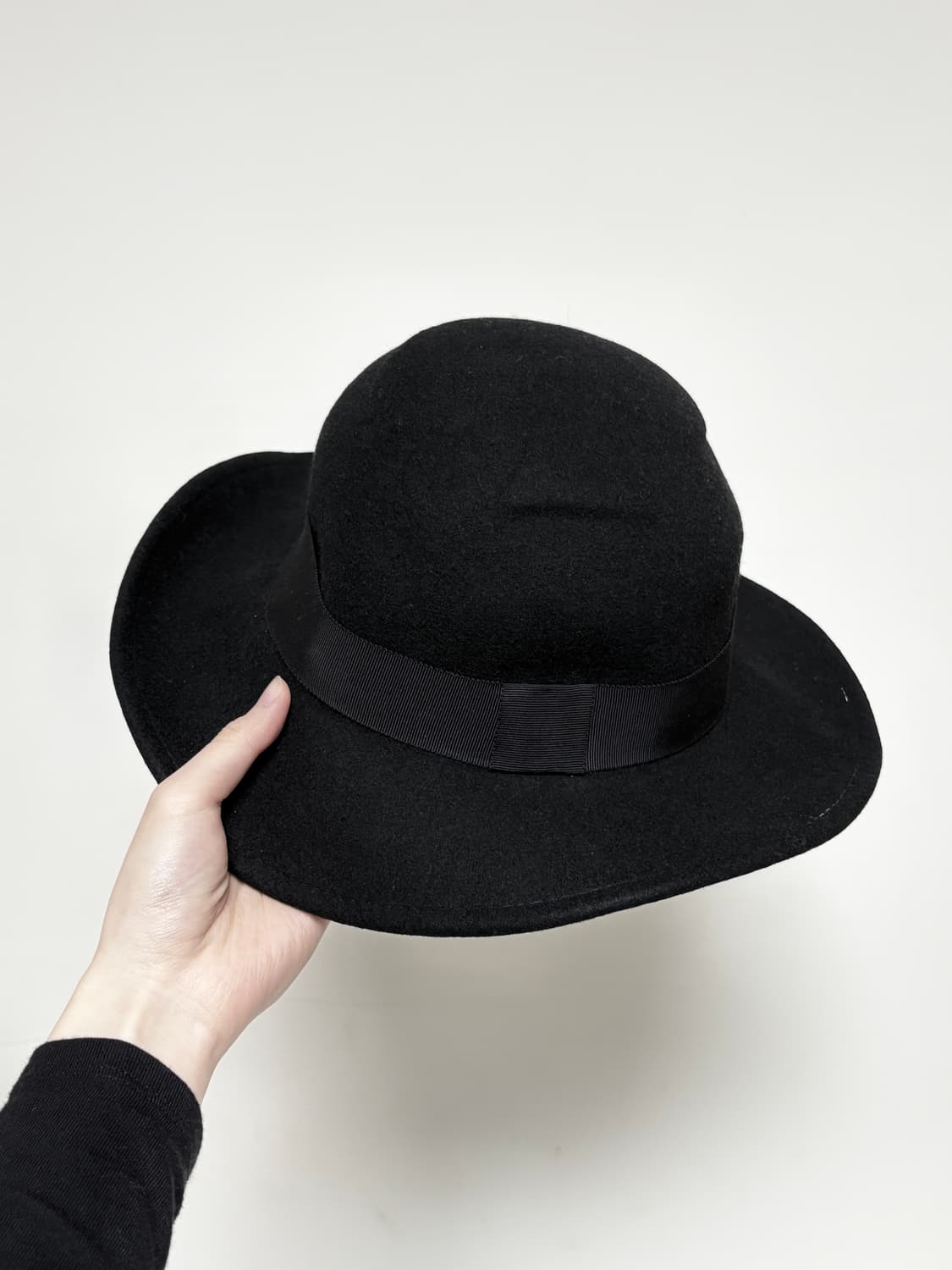 요지야마모토 울 버킷햇 페도라 모자 상품이미지1