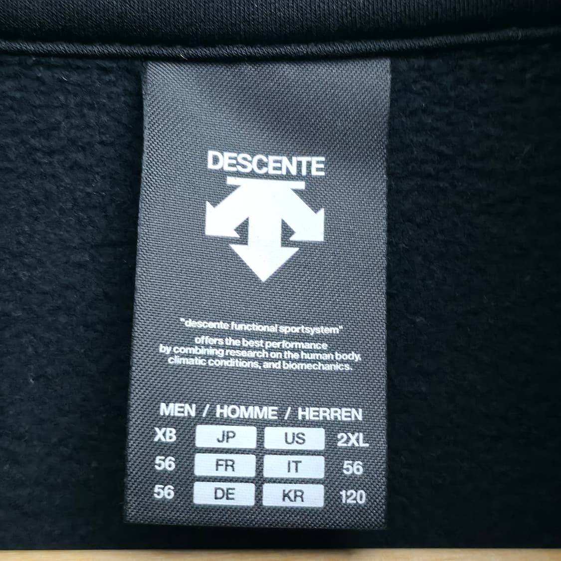 [XXL] 데상트 LG트윈스 블랙 플리스 안감 베스트 상품이미지5