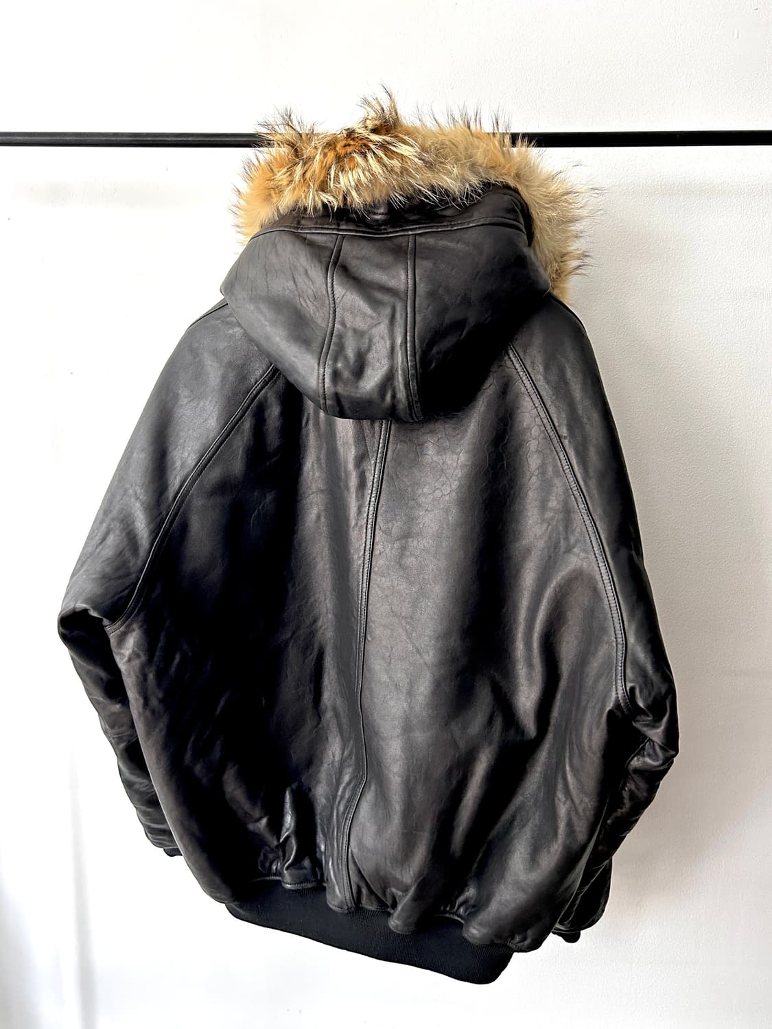 00‘s Avirex leather down(가죽 다운자켓) 상품이미지4