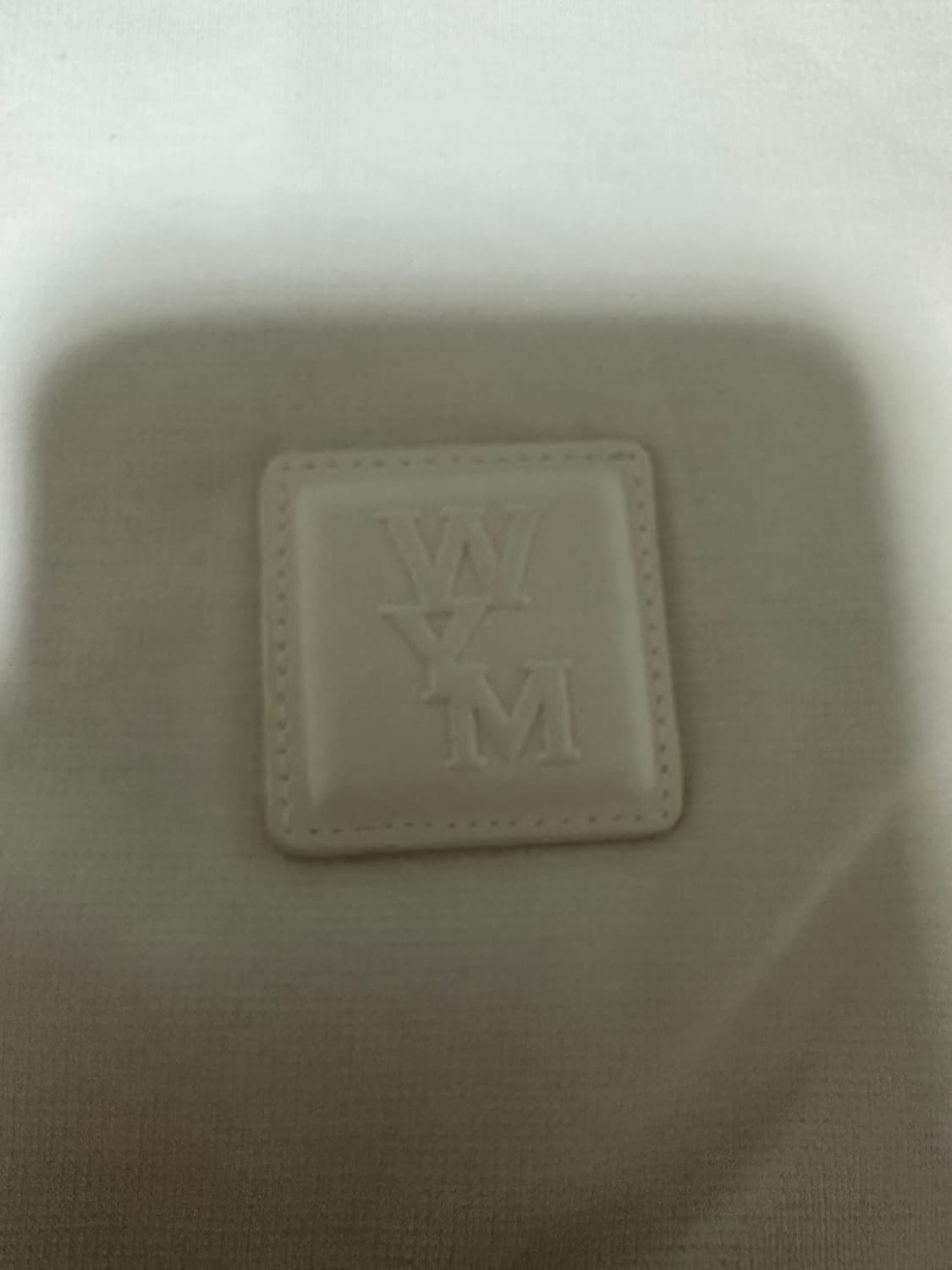 우영미 스트링 티셔츠 화이트 - 25FW 상품이미지2