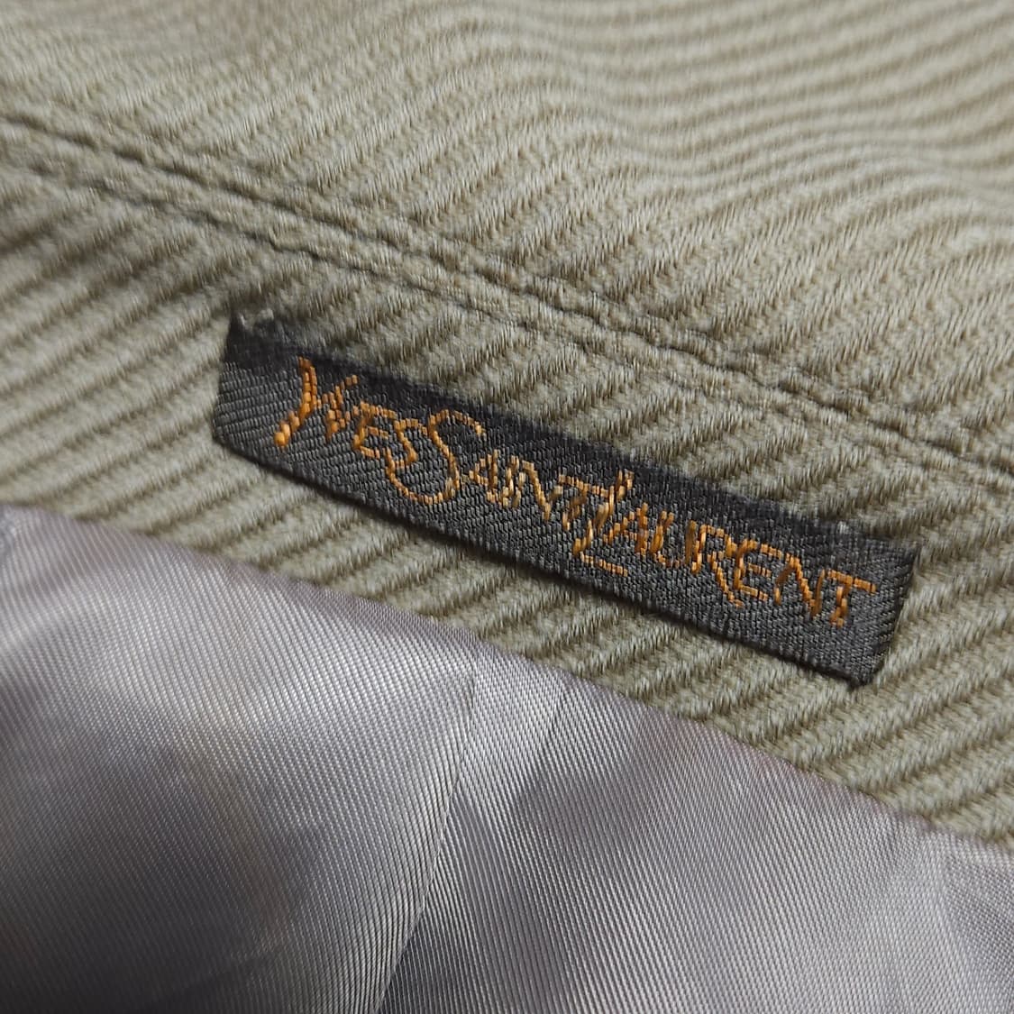 100 ) 정품 입생로랑 클래식 남성 롱코트 상품이미지6