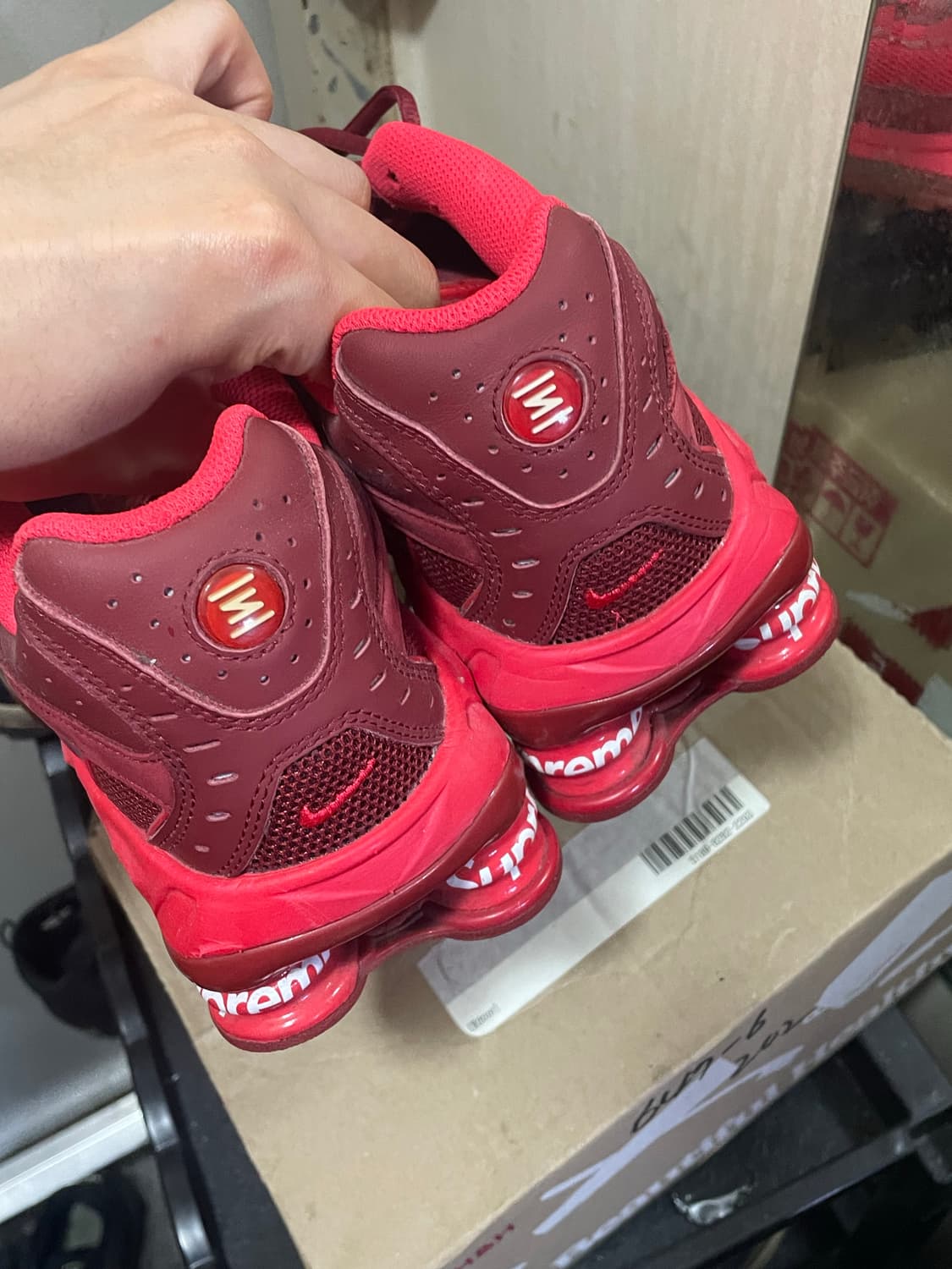 나이키 샥스 shox ride 2 sp 레드 285 상품이미지4