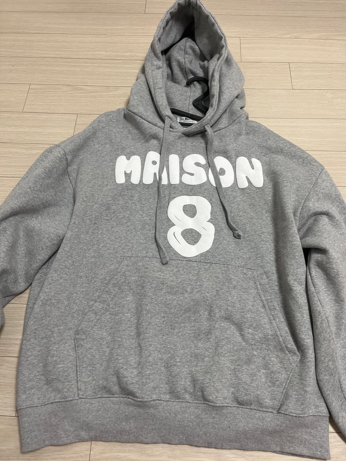 왓츠더유즈 메종8 기모 후드티 FREE 상품이미지2