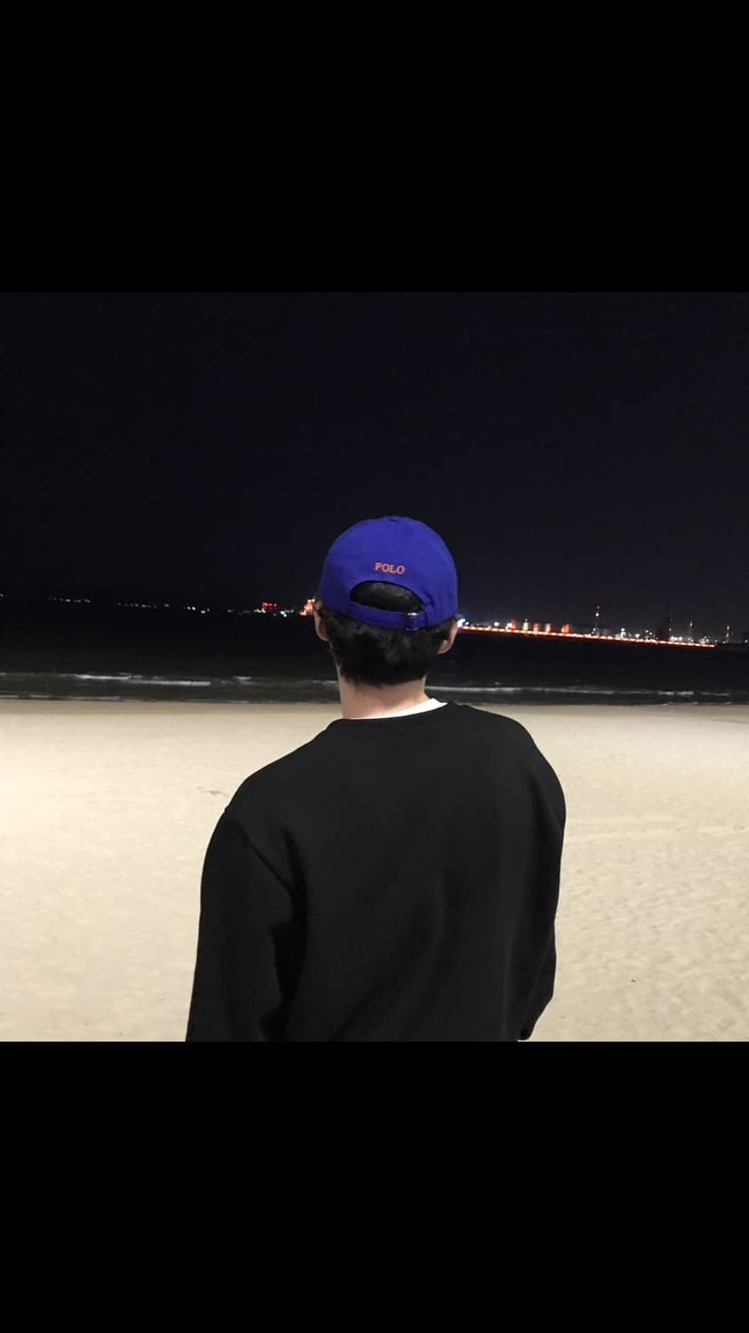 폴로 로고 볼캡 블루/오렌지 상품이미지3