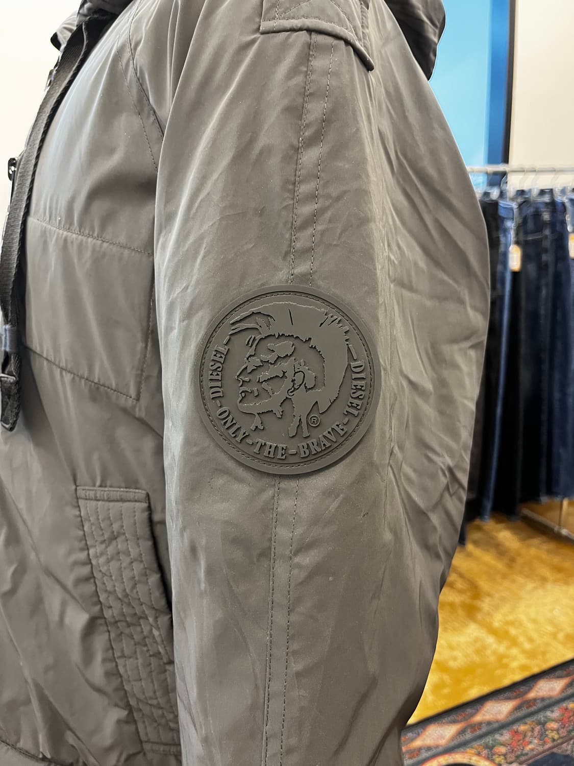 디젤 3M 신슐레이트 리플렉티브 푸퍼 재킷 상품이미지4