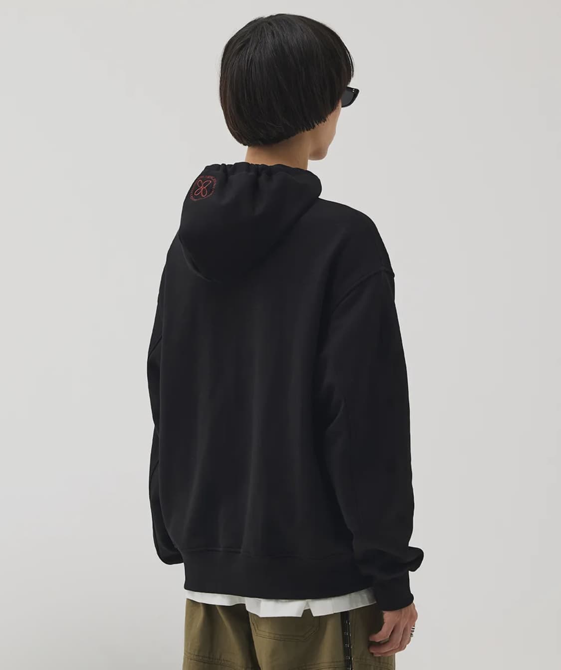 마틴플랜 블랙 후드 집업 L 상품이미지2